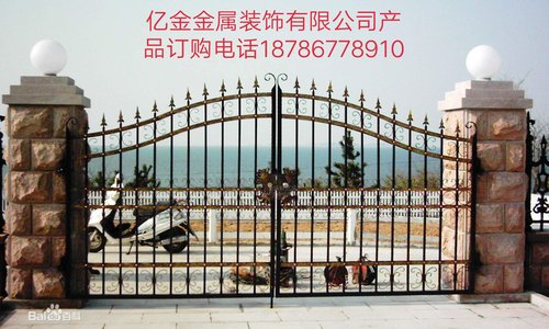 铁艺大门的保养方法