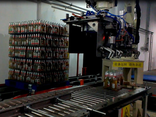 啤酒碼垛機器人