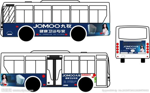 海南公交车体广告—城市中移动的广告大*