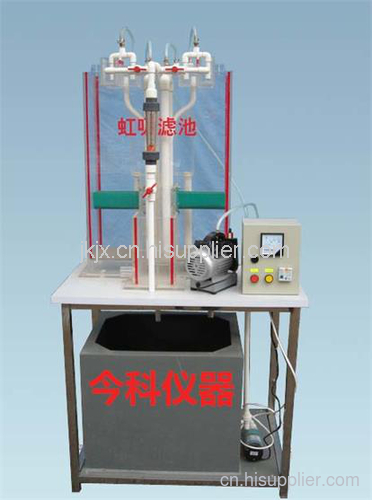 产品一览表虹吸式移动罩滤池实验装置 离子交换法处理含铬废水实验装置