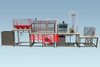 污水厂平面布置模型实验装置设备 污水处理厂立体布置模型 (能运转)