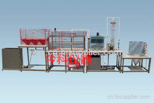 汙水處理廠立體布置模型 (能運轉)_汙水處理廠立體布置模型廠家
