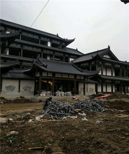 廊罩式垂花门