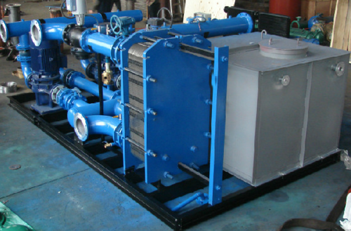 水水換熱機組的原理、水水換熱機組、采暖熱交換站設計