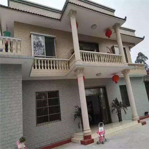 海南罗马柱——室外装修点晴之笔,建筑外观装饰中的罗马柱线条