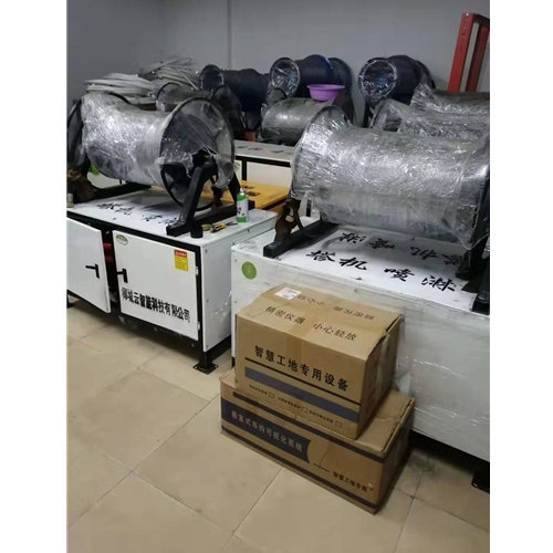 喷头的安装是塔吊喷淋系统的要点
