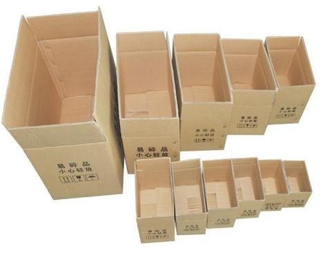 陕西纸箱厂家介绍不同的层数及楞型的包装纸箱简介如下