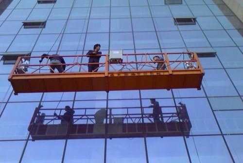 建筑吊篮防护系数高确保工作人员不受伤害
