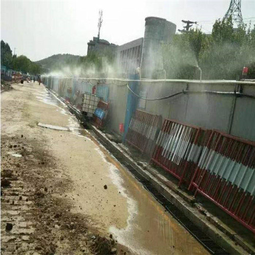 海南围挡喷淋——工地需连续设置围挡安装喷淋装置