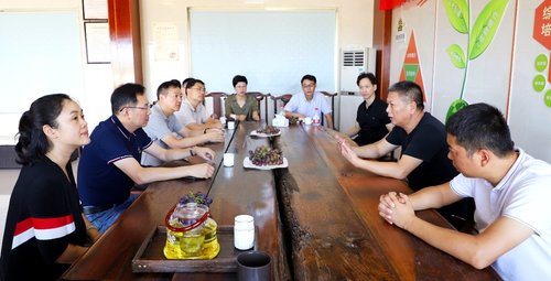 浙江省科学技术协会领导一行莅临世豪中医药养生旅游基地指导工作