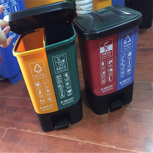柳州分类垃圾桶——垃圾分类一小步 健康文明一大步