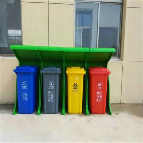 柳州分類垃圾桶——塑料垃圾桶是如何組成的？