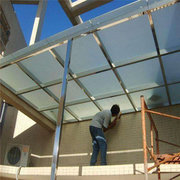 海南雨棚玻璃——玻璃雨棚特征