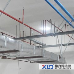 郑州抗震支架厂家 矩形风管侧向纵向抗震支架 建筑消防风机支架定制