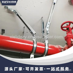 武汉抗震支架施工 DN150水管抗震支架安装