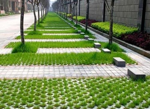 绿化植草砖的适用范围及特点