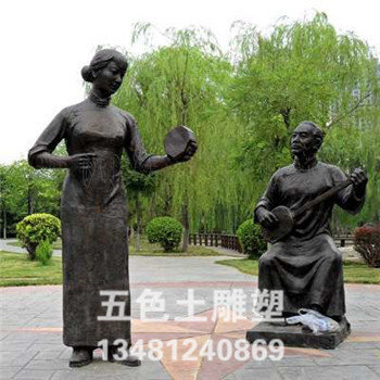 广西雕塑公司——人物雕塑差异2