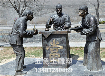 广西雕塑公司——人物雕塑差异3