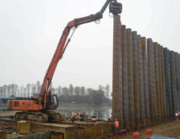 海南基礎——鋼板樁如何進行接樁送樁