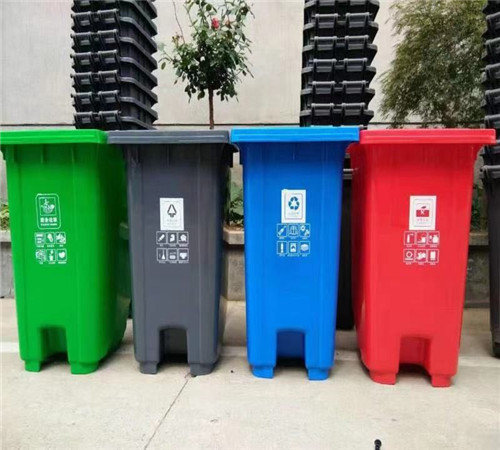 户外分类塑料垃圾桶，该如何保护？