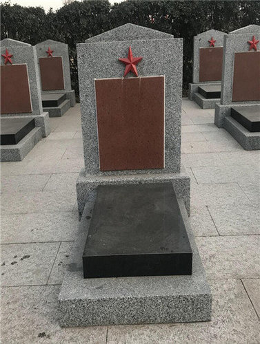 柳州墓碑——山西黑石材的拼花制作细节