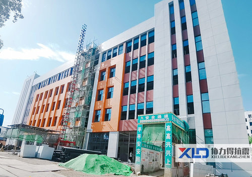 襄阳抗震支架、成品支架、综合支架项目案例：襄阳市中西医结合医院感染楼建设项目项目