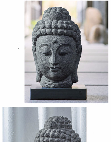 柳州石雕——石雕佛头像可以放在家里吗？