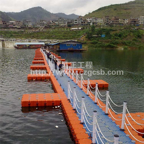 重庆水上浮桥搭建