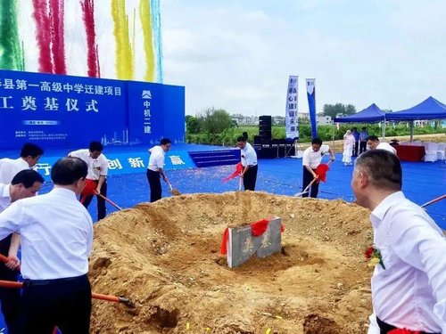 武汉抗震支架、成品支架、综合支架项目案例：湖北省黄冈市蕲春县一中迁建项目