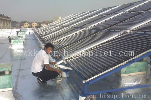 太阳能工程，真空管集热器太阳能工程厂家