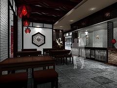 大连拉面馆饺子馆设计装修哪家更好|信誉好的包子铺设计装修公司